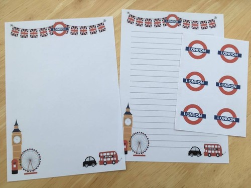 London stationery 25 sheet - -,
