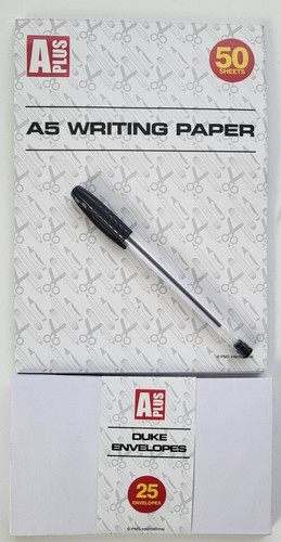 Writing set lined pad - -,