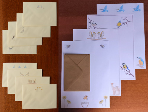 A4letter writing set paper - a4letter,