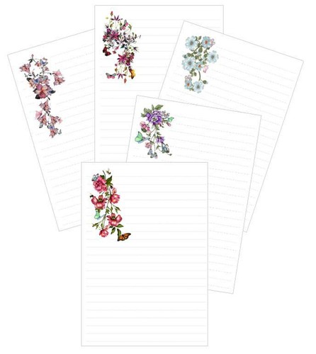Assorted flowers butterflies - flowers, &