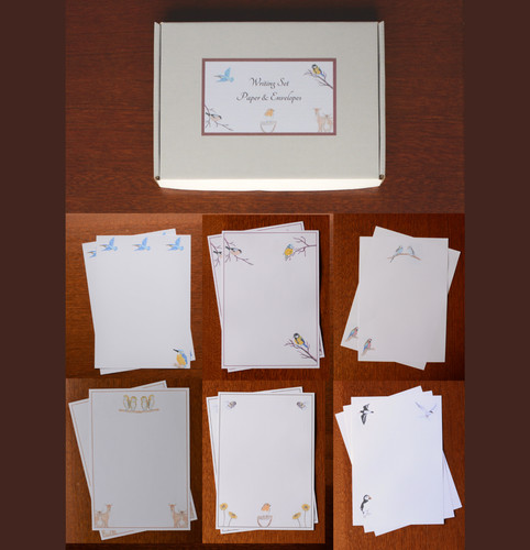 Boxed letter writing set - boxed, a5