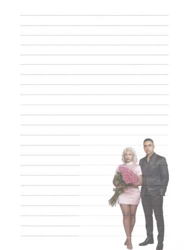 Photo writing paper set - photo, |
