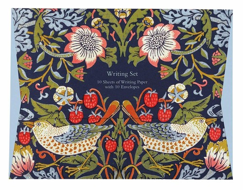 Strawberry thief writing - v&a,