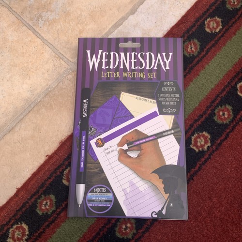 Wednesday letter writing set - wednesday,