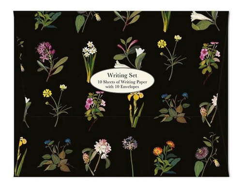 Delany flowers writing set - flowers,