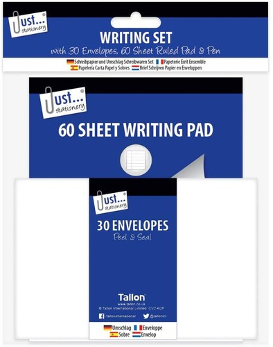 Writing set lined pad - set,