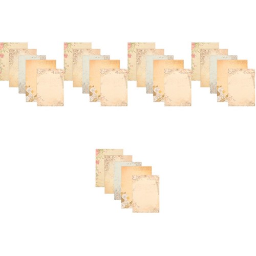 Assorted colored letter paper - colored,