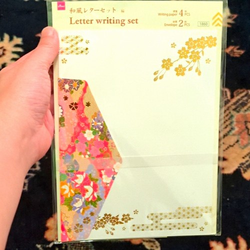 Daiso japanese letter writing - letter,