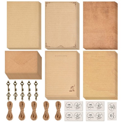 Pack vintage letter writing - pack,