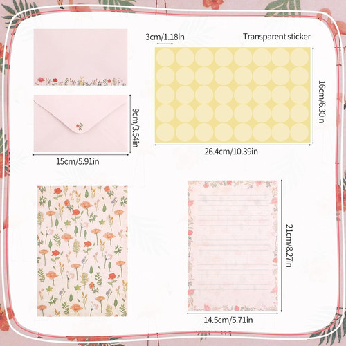 Letter writing set pcs 36 - pcs,