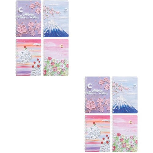 Multi color spiral notebook - spiral,