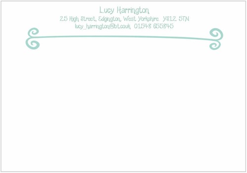 Correspondence cards budget - cards,,