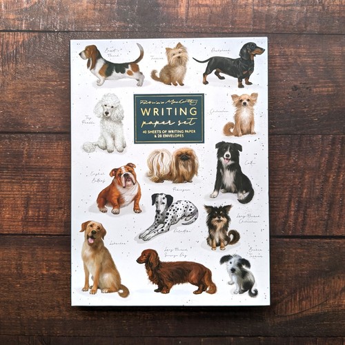 Writing paper set dogs - set, 40
