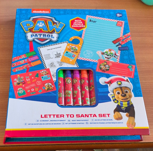 Paw patrol letter santa - santa, set