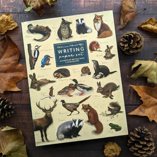 Writing paper set wildlife - set, 40