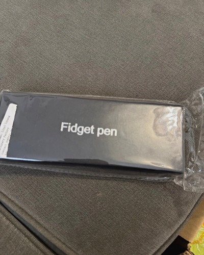 Fidget ballpoint pen writing - ballpoint,
