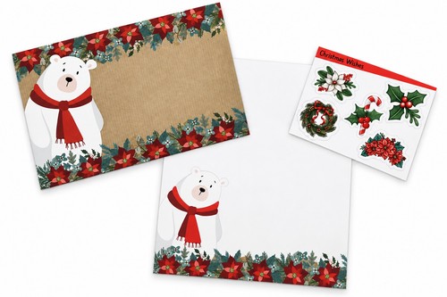 Christmas writing paper - christmas,
