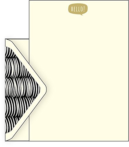Chic embossed letter writing - letter,